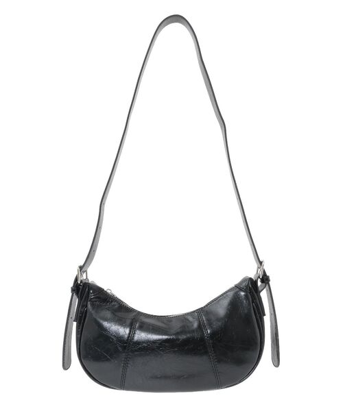 earth music&ecology（アースミュージックアンドエコロジー）の「ハーフムーンバッグ（ハンドバッグ・レディース・シルバー/ブラック・FREE）」の16枚目の写真