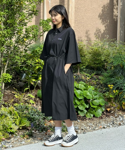 THOUSAND MILE(TEUh}C)́yTHOUSAND MILEz3/4 SLEEVE SNAP OP(s[X)