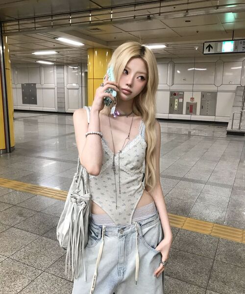 THE MYSTERIOUS HOTEL（ザミステリアスホテル）の「TMH WASHED LOGO DN [3 Size]（デニムパンツ・レディース・その他・SMALL/MEDIUM/LARGE）」の5枚目の写真