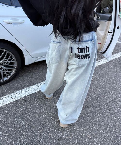 THE MYSTERIOUS HOTEL（ザミステリアスホテル）の「TMH WASHED LOGO DN [3 Size]（デニムパンツ・レディース・その他・SMALL/MEDIUM/LARGE）」の7枚目の写真