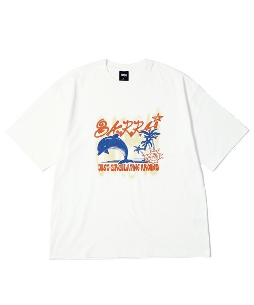 GAKKAI UNIONS(ガッカイユニオンズ)の「アラウンドサマー 半袖Tシャツ ココナッツホワイト(Tシャツ/カットソー・レディース・その他・LARGE/MEDIUM)」の2枚目の写真