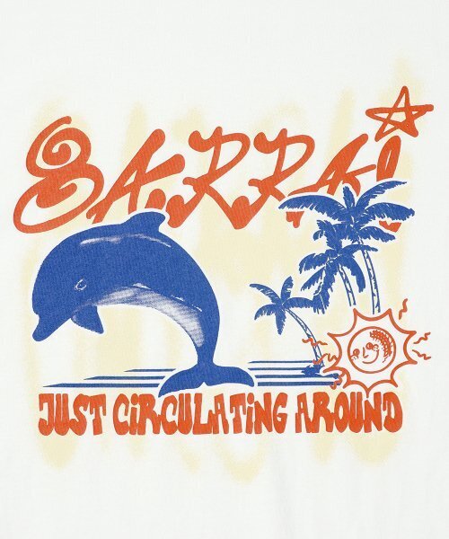 GAKKAI UNIONS(ガッカイユニオンズ)の「アラウンドサマー 半袖Tシャツ ココナッツホワイト(Tシャツ/カットソー・レディース・その他・LARGE/MEDIUM)」の4枚目の写真