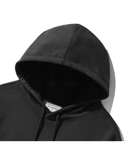 セール】シグニチャーアセンティックロゴフードパーカー-ブラック