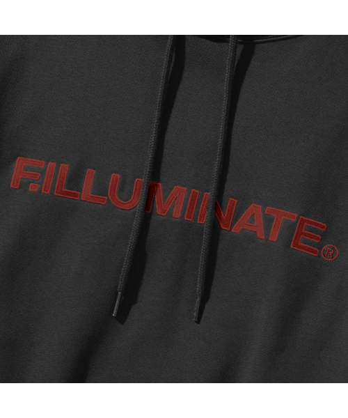 F.ILLUMINATE(フィルミネイト)の「シグニチャーアセンティックロゴフードパーカー-ブラック(パーカー・レディース・その他・SMALL/MEDIUM/LARGE)」の9枚目の写真