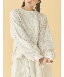 merry jenny | flowerレーススウェット(スウェット)