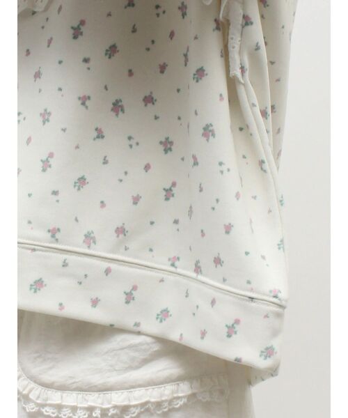 merry jenny（メリージェニー）の「flowerレーススウェット（スウェット・レディース・グレー/オフホワイト・FREE）」の10枚目の写真