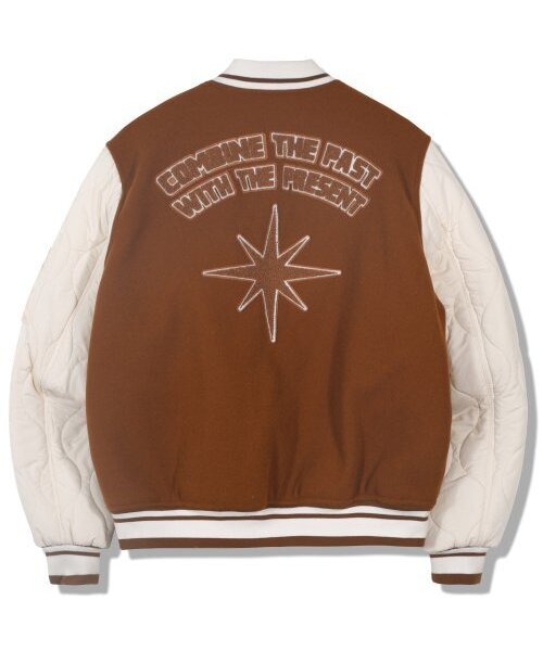 GUBIN(グビン)の「キルティングポイントバスティジャケット - ブラウン(スタジャン・レディース・その他・MEDIUM/LARGE)」の2枚目の写真
