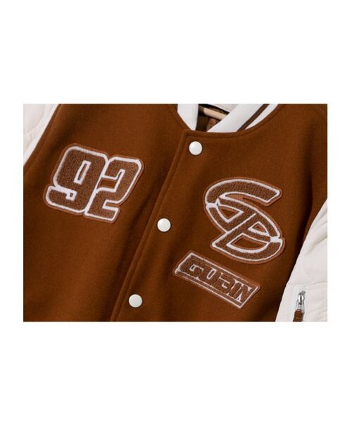 GUBIN(グビン)の「キルティングポイントバスティジャケット - ブラウン(スタジャン・レディース・その他・MEDIUM/LARGE)」の3枚目の写真