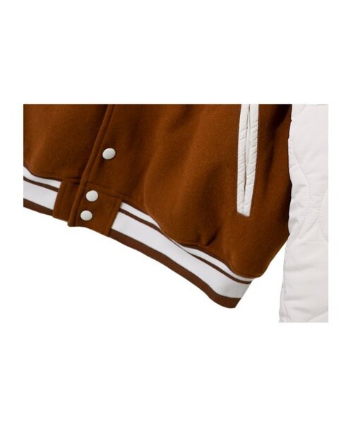 GUBIN(グビン)の「キルティングポイントバスティジャケット - ブラウン(スタジャン・レディース・その他・MEDIUM/LARGE)」の5枚目の写真