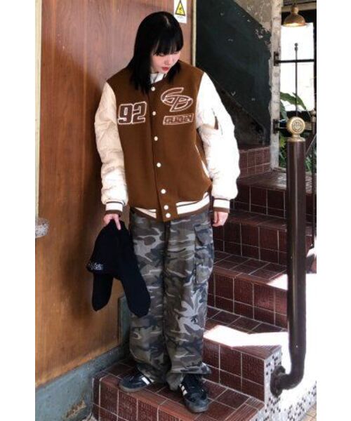 GUBIN(グビン)の「キルティングポイントバスティジャケット - ブラウン(スタジャン・レディース・その他・MEDIUM/LARGE)」の12枚目の写真