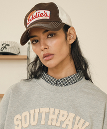 TAKEASY（テイクイージー）の「トラッカー配色ボールキャップ（ダークブラウン）（キャップ）」