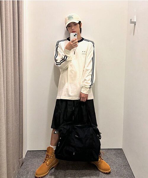 URBANDTYPE(アーバンディタイプ)の「フットボールジャージロングスリーブ_ホワイト(Tシャツ/カットソー・レディース・その他・SMALL/MEDIUM/LARGE)」の22枚目の写真