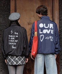 ALAND | 【UNISEX】 ALAND×INAPSQUARE/ファスナートラックジャケット(ナイロンジャケット)