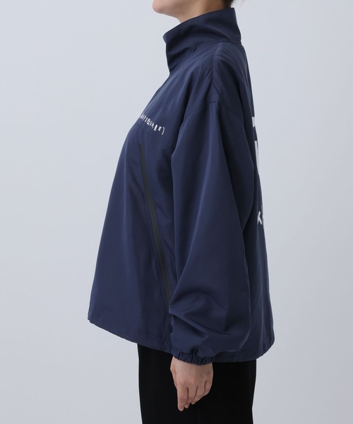 ALAND（エーランド）の「【UNISEX】 ALAND×INAPSQUARE／ファスナートラックジャケット（ナイロンジャケット・レディース・ブラック/ネイビー・LARGE/SMALL）」の15枚目の写真