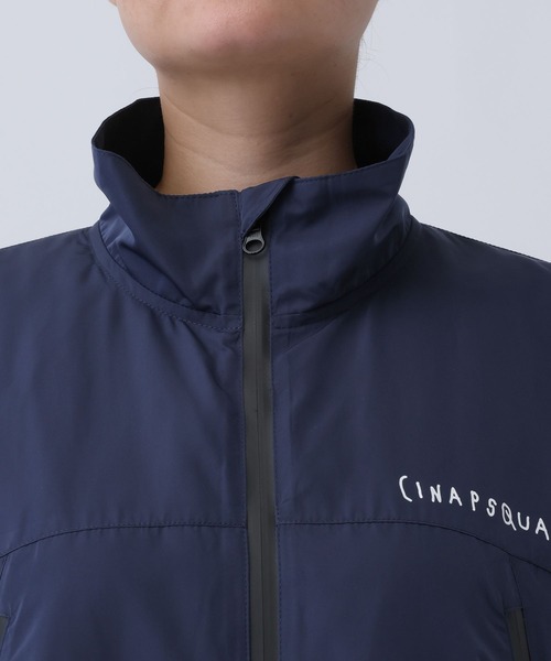 ALAND（エーランド）の「【UNISEX】 ALAND×INAPSQUARE／ファスナートラックジャケット（ナイロンジャケット・レディース・ブラック/ネイビー・LARGE/SMALL）」の17枚目の写真