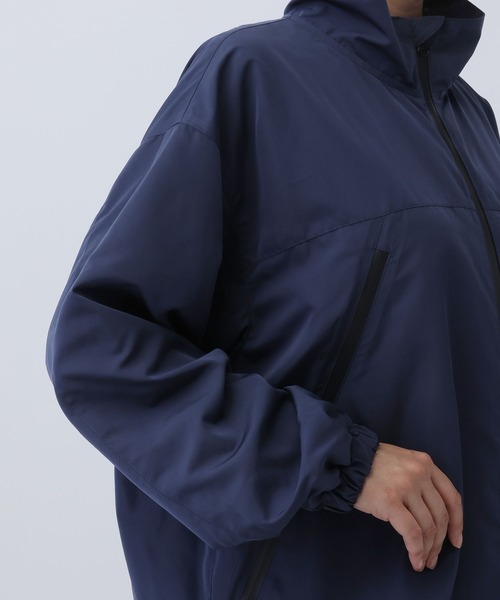 ALAND（エーランド）の「【UNISEX】 ALAND×INAPSQUARE／ファスナートラックジャケット（ナイロンジャケット・レディース・ブラック/ネイビー・LARGE/SMALL）」の18枚目の写真