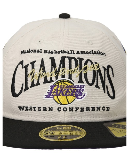 NBA × NEWERA × WDS LOA ANGELS LAKERS Retro Crown 9 fifty Cap