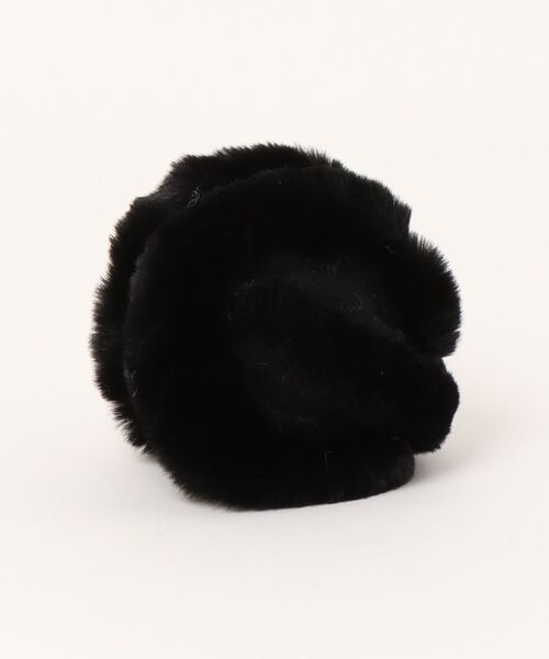 LAUTRE COTE（ロウトレコウト）の「ふわもこファーイヤーマフ（イヤーマフ・レディース・ブラック/オフホワイト/ピンク/モカ・FREE）」の6枚目の写真