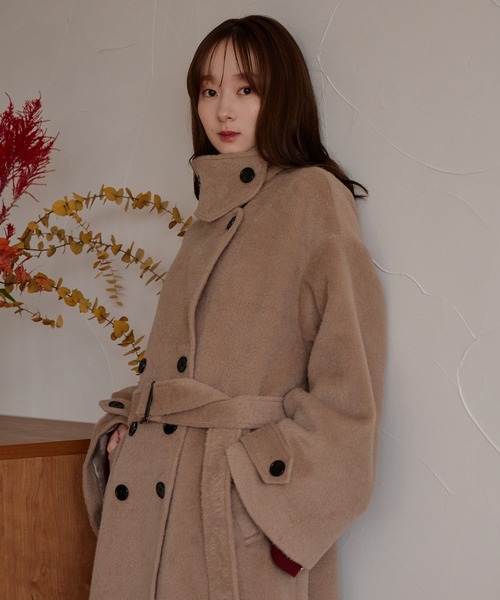 shaggy long coat / シャギーロングコート（チェスターコート