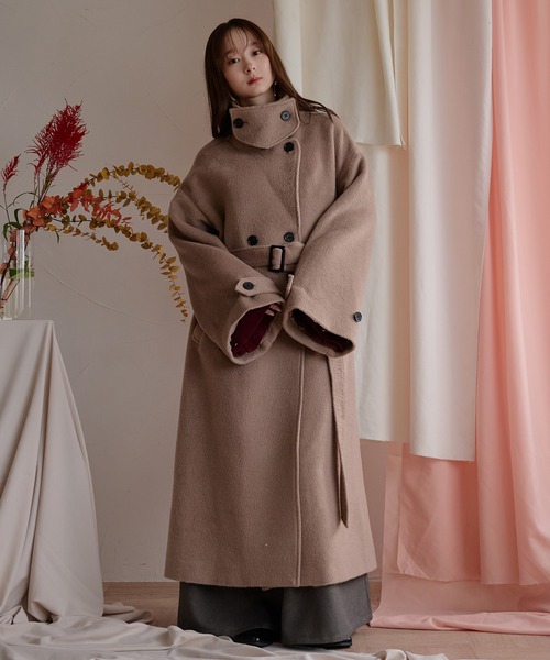 shaggy long coat / シャギーロングコート（チェスターコート