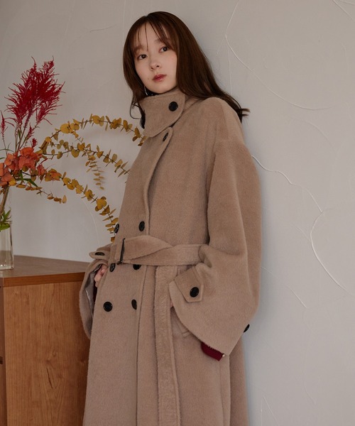 shaggy long coat / シャギーロングコート（チェスターコート