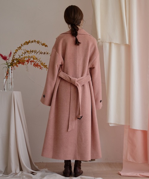 shaggy long coat / シャギーロングコート（チェスターコート