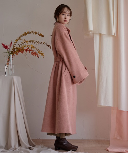 shaggy long coat / シャギーロングコート（チェスターコート