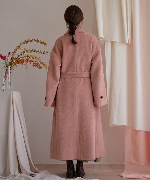 shaggy long coat / シャギーロングコート（チェスターコート
