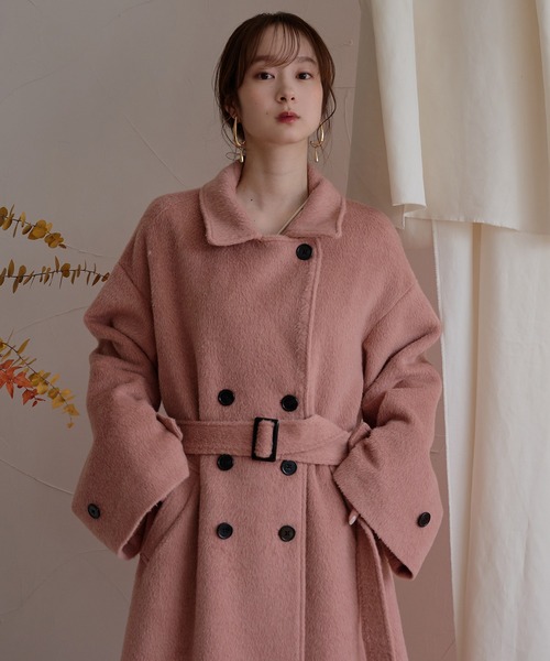 shaggy long coat / シャギーロングコート（チェスターコート