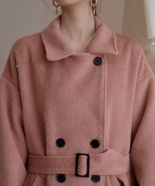 shaggy long coat / シャギーロングコート（チェスターコート