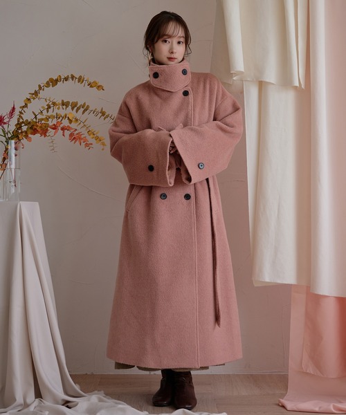 shaggy long coat / シャギーロングコート（チェスターコート