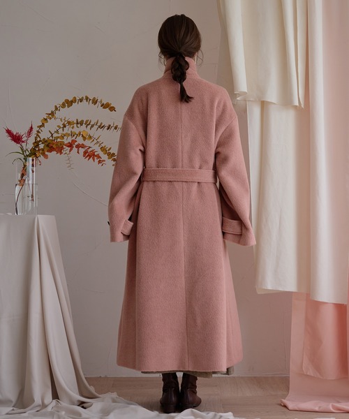 shaggy long coat / シャギーロングコート（チェスターコート