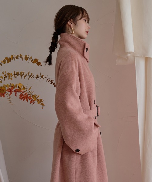 shaggy long coat / シャギーロングコート（チェスターコート