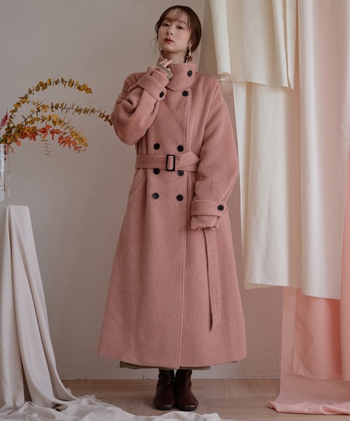 shaggy long coat / シャギーロングコート（チェスターコート