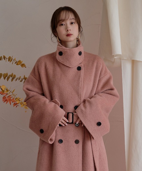 shaggy long coat / シャギーロングコート（チェスターコート