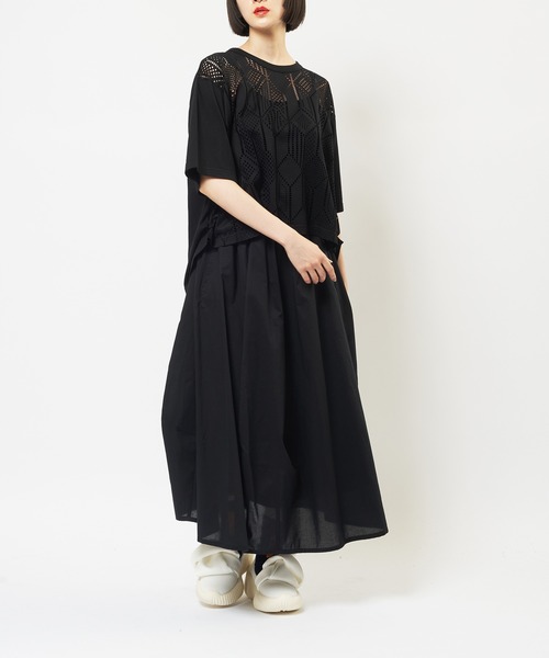 gomme(ゴム)の「ローンバルーンスカート(スカート・レディース・ブラック・MEDIUM)」の5枚目の写真