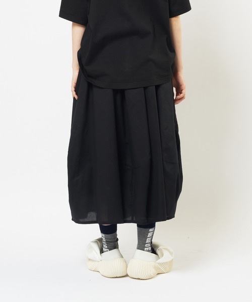 gomme(ゴム)の「ローンバルーンスカート(スカート・レディース・ブラック・MEDIUM)」の8枚目の写真