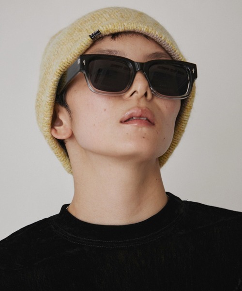 VION(ヴィオン)の「メランジニットビーニー / Melange Knit Beanie(ニットキャップ/ビーニー・レディース・グレー/ブラウン/イエロー・FREE)」の9枚目の写真