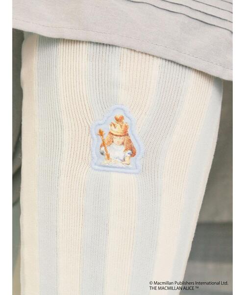 Samansa Mos2（サマンサ モスモス）の「【Alice×Samansa Mos2】柄アソート刺繍ソックス（ソックス/靴下・レディース・サックスブルー/グレー/チャコールグレー・F）」の13枚目の写真