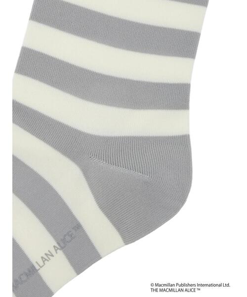 Samansa Mos2（サマンサ モスモス）の「【Alice×Samansa Mos2】柄アソート刺繍ソックス（ソックス/靴下・レディース・サックスブルー/グレー/チャコールグレー・F）」の20枚目の写真