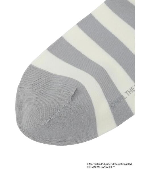 Samansa Mos2（サマンサ モスモス）の「【Alice×Samansa Mos2】柄アソート刺繍ソックス（ソックス/靴下・レディース・サックスブルー/グレー/チャコールグレー・F）」の21枚目の写真