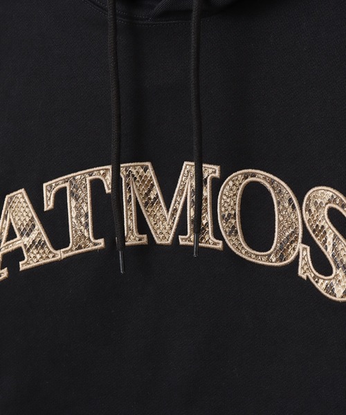 atmos(アトモス)の「atmos Python Pattern Logo Hoodie / アトモス パイソン パターン ロゴ フーディ(パーカー・メンズ・グレー/ブラック/ブラウン・M/L/XL)」の11枚目の写真