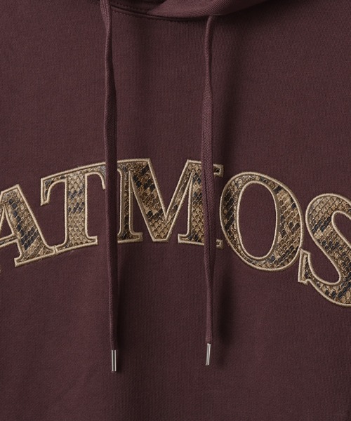 atmos(アトモス)の「atmos Python Pattern Logo Hoodie / アトモス パイソン パターン ロゴ フーディ(パーカー・メンズ・グレー/ブラック/ブラウン・M/L/XL)」の16枚目の写真