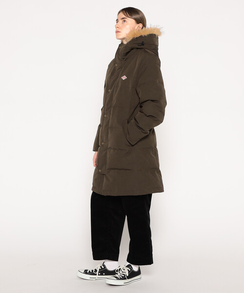 WOMEN'S FAUX FUR HOODED DOWN COAT（ダウンジャケット/コート