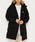DANTON�i�_���g���j�́uWOMEN'S FAUX FUR HOODED DOWN COAT�i�_�E���W���P�b�g/�R�[�g�j�v�b�u���b�N
