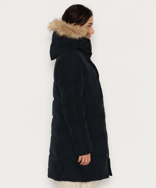 WOMEN'S FAUX FUR HOODED DOWN COAT（ダウンジャケット/コート
