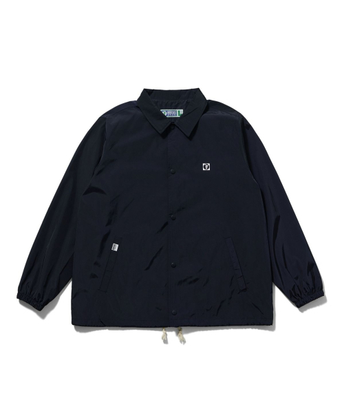 DISCUS ATHLETIC(ディスカス アスレチック)の「レターロゴコーチジャケットネイビー(ナイロンジャケット・メンズ・その他・MEDIUM/SMALL/LARGE)」の1枚目の写真
