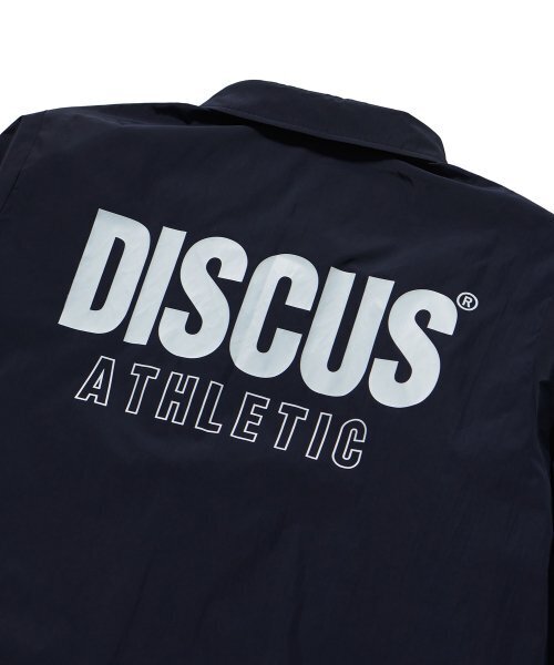 DISCUS ATHLETIC(ディスカス アスレチック)の「レターロゴコーチジャケットネイビー(ナイロンジャケット・メンズ・その他・MEDIUM/SMALL/LARGE)」の3枚目の写真