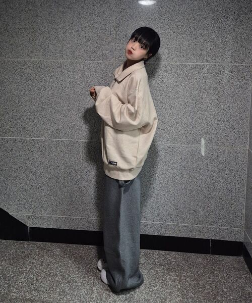 JUAN HOMME（ジュアンオム）の「ダブルニカーペンター スウェットパンツ（メランジグレー）（スウェットパンツ・メンズ・その他・MEDIUM/LARGE/SMALL）」の6枚目の写真