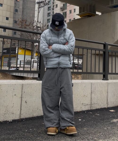 JUAN HOMME（ジュアンオム）の「ダブルニカーペンター スウェットパンツ（メランジグレー）（スウェットパンツ・メンズ・その他・MEDIUM/LARGE/SMALL）」の8枚目の写真